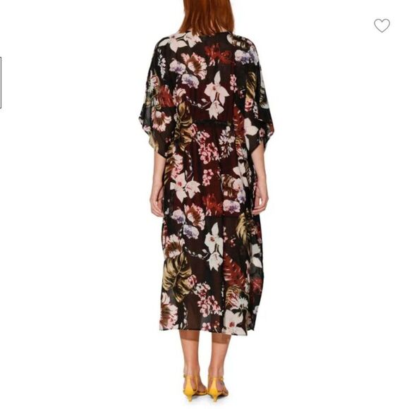 Walter Baker Tulum Caftan Floral Swim Cover Up - Picture 4 of 8